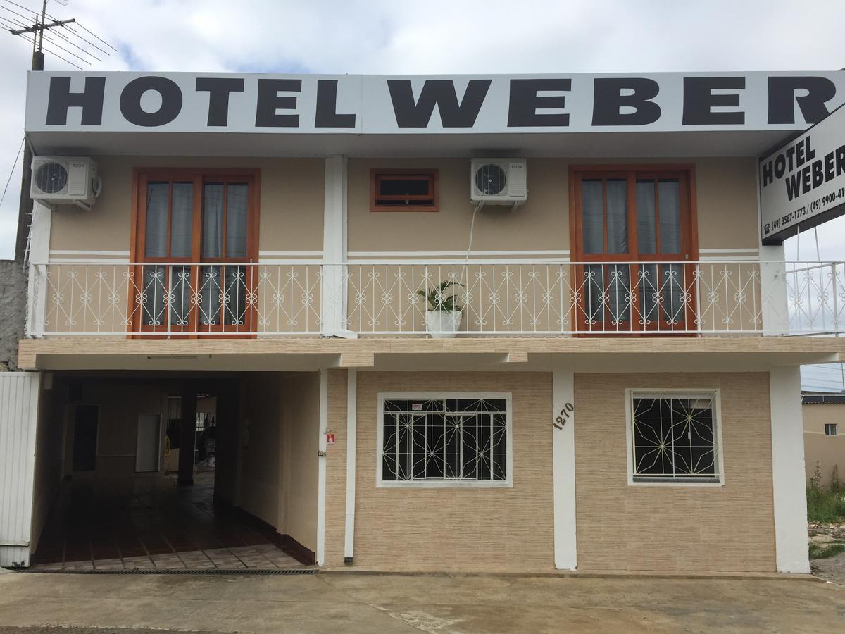 Hotel Weber Cacador Exterior photo